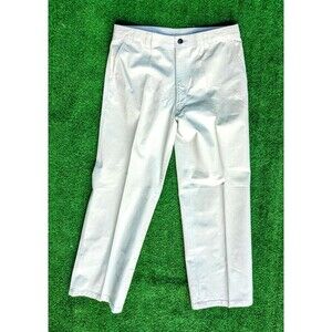 VTG Japanese Brand John Hally 34 x 28 Beige Cotton Chino Straight Leg Pants NOS